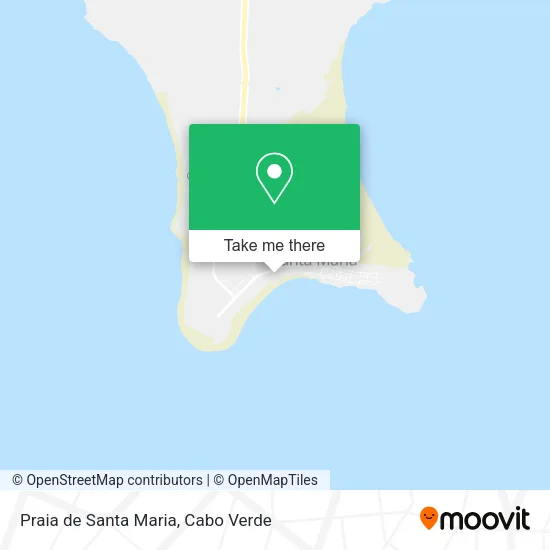 Praia de Santa Maria plan