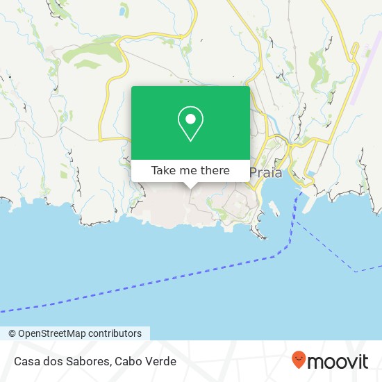 Casa dos Sabores map