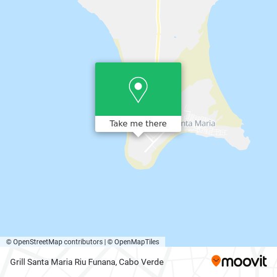 Grill Santa Maria Riu Funana mapa