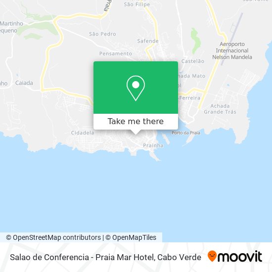 Salao de Conferencia - Praia Mar Hotel map