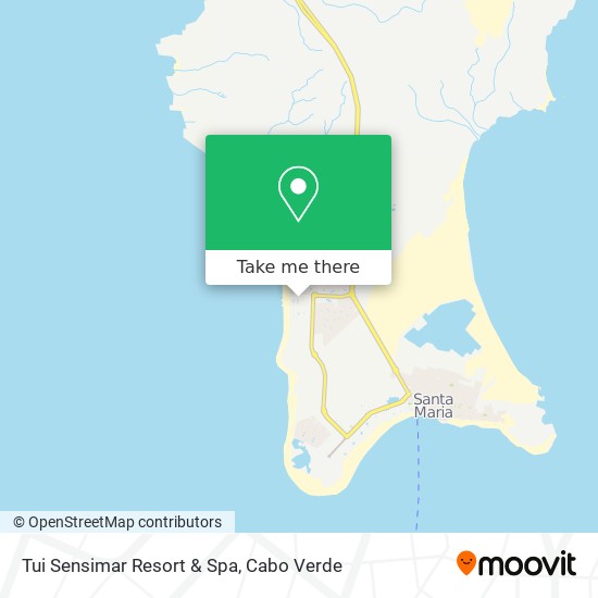Tui Sensimar Resort & Spa mapa