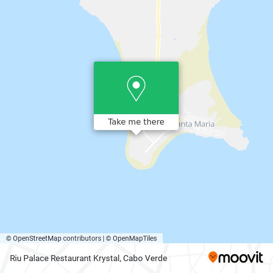 Riu Palace Restaurant Krystal mapa