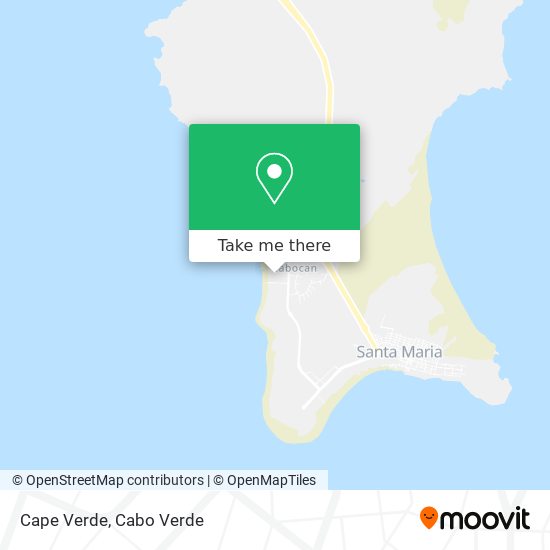 Cape Verde mapa