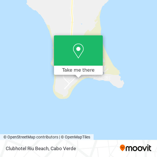 Clubhotel Riu Beach map