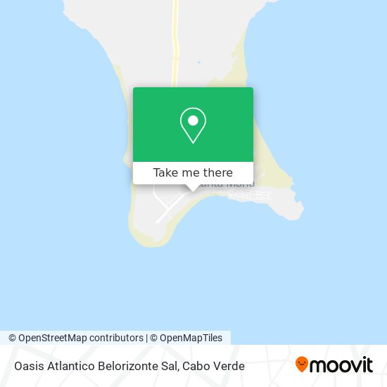 Oasis Atlantico Belorizonte Sal mapa