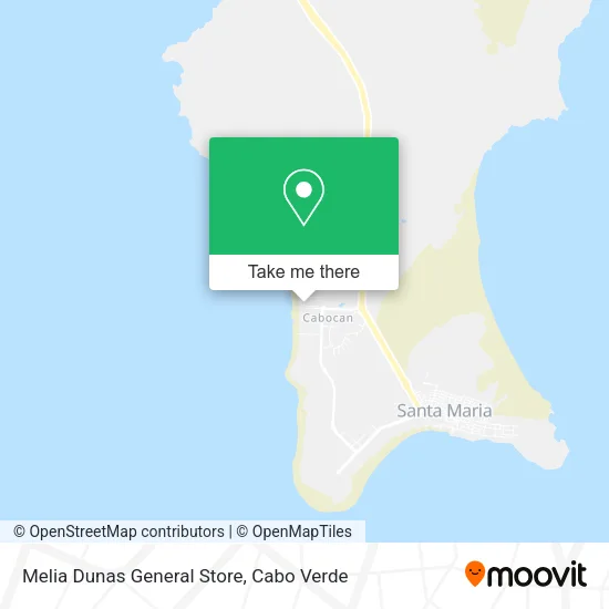 Melia Dunas General Store map