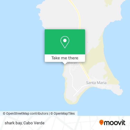 shark bay mapa