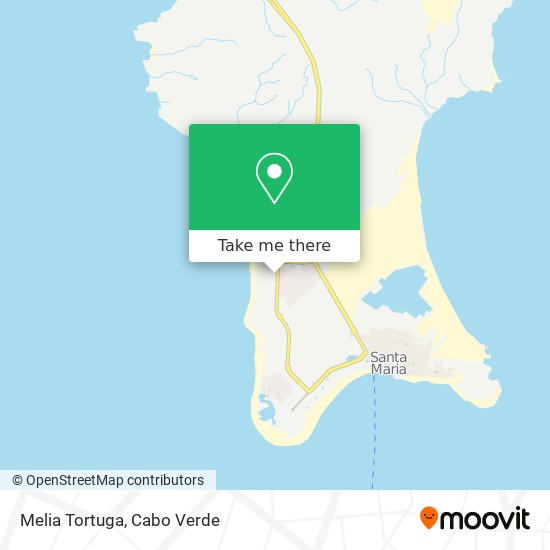 Melia Tortuga mapa