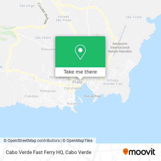 Cabo Verde Fast Ferry HQ mapa