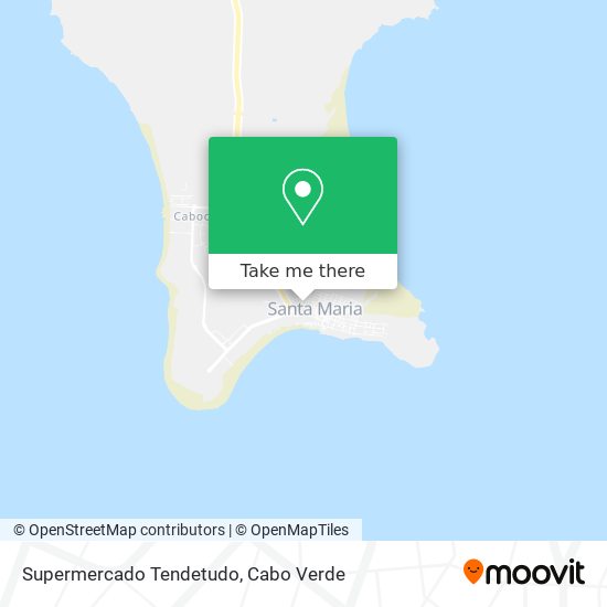 Supermercado Tendetudo mapa