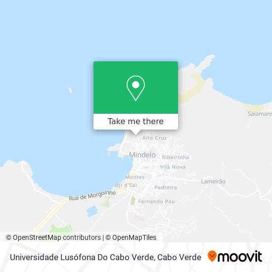 Universidade Lusófona Do Cabo Verde map