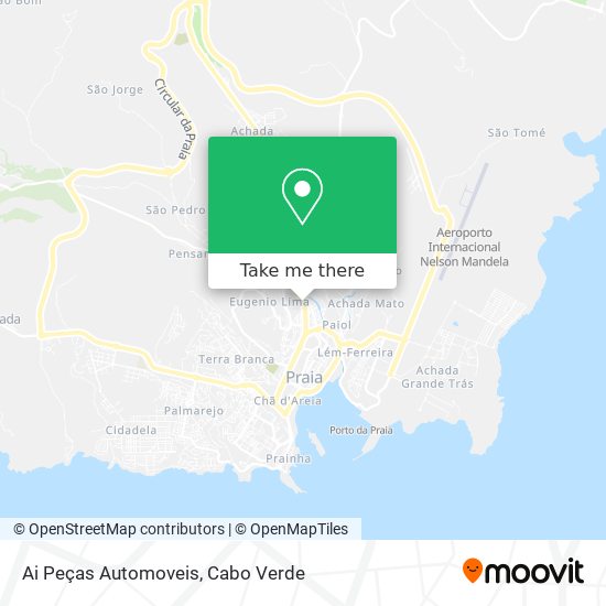 Ai Peças Automoveis map
