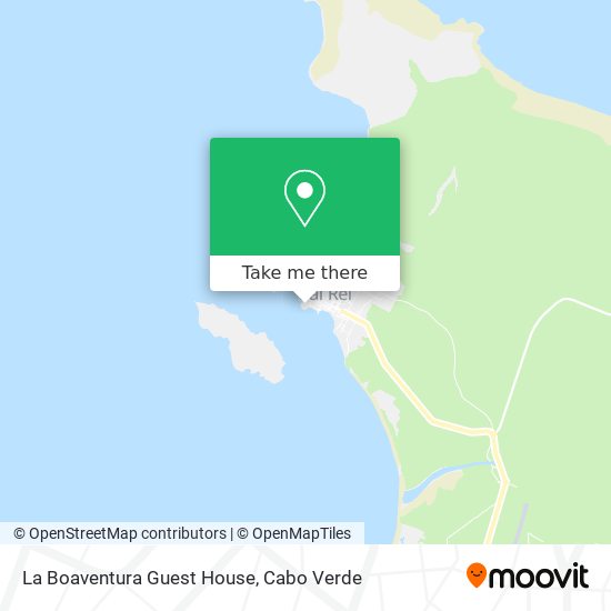 La Boaventura Guest House mapa