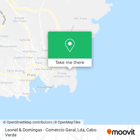 Leonel & Domingas - Comércio Geral, Lda mapa