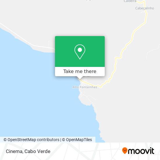 Cinema mapa