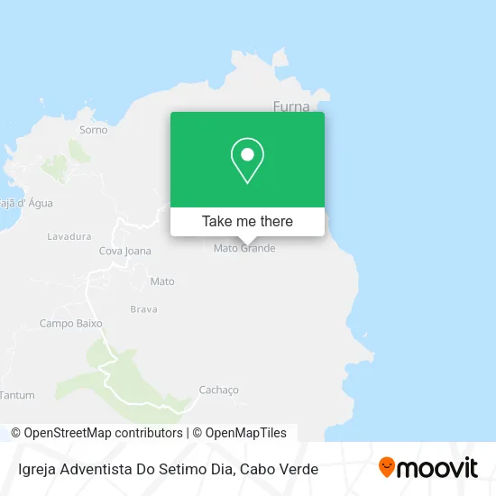 Igreja Adventista Do Setimo Dia map