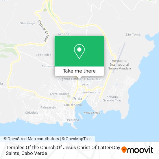 Temples Of the Church Of Jesus Christ Of Latter-Day Saints mapa