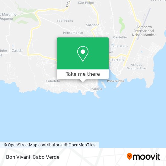Bon Vivant map
