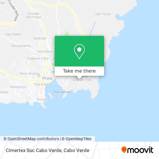 Cimertex Suc Cabo Verde mapa