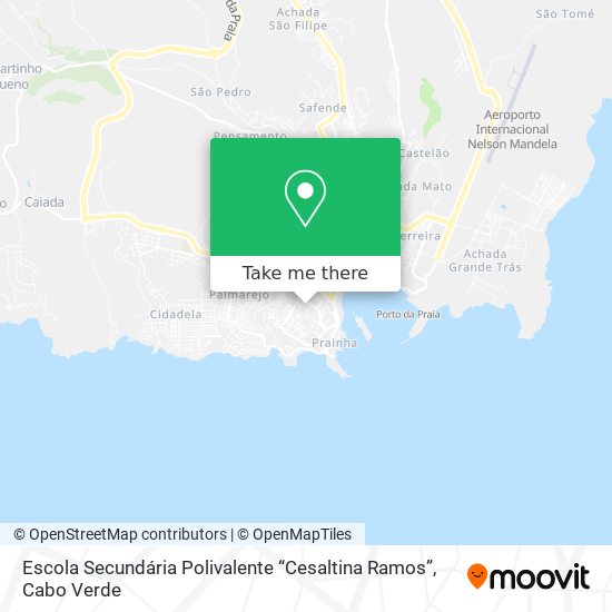 Escola Secundária Polivalente “Cesaltina Ramos” map