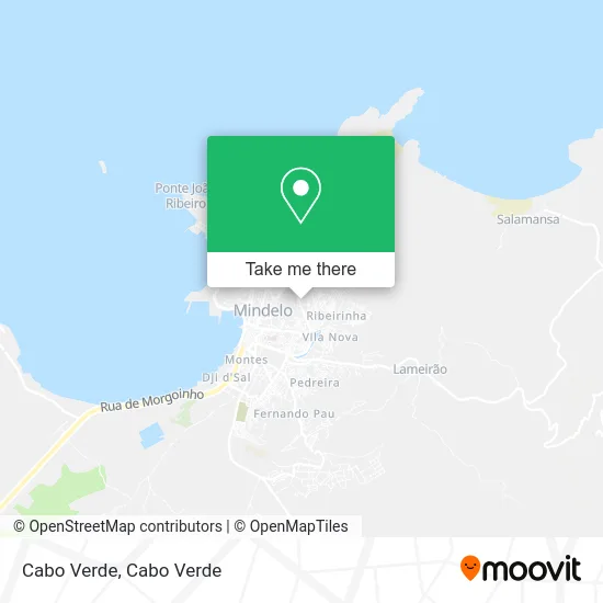 Cabo Verde map