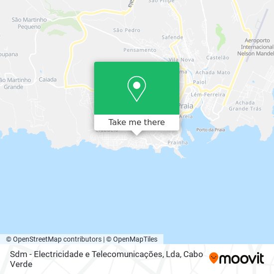 Sdm - Electricidade e Telecomunicações, Lda mapa