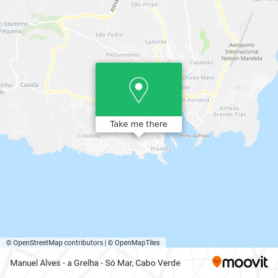 Manuel Alves - a Grelha - Só Mar mapa