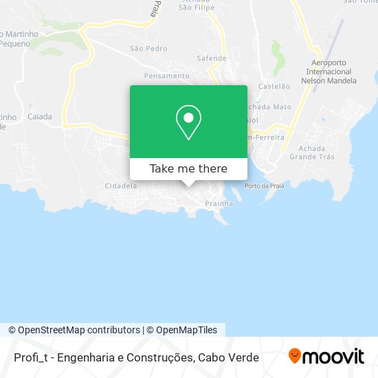 Profi_t - Engenharia e Construções mapa