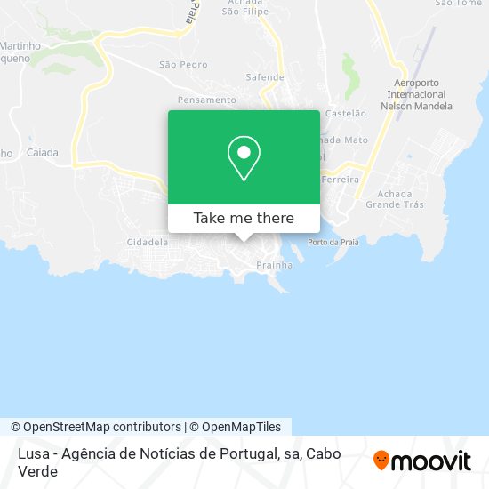 Lusa - Agência de Notícias de Portugal, sa mapa