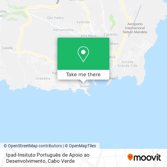 Ipad-Insituto Português de Apoio ao Desenvolvimento map