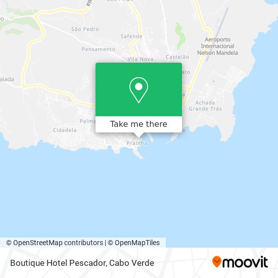 Boutique Hotel Pescador mapa