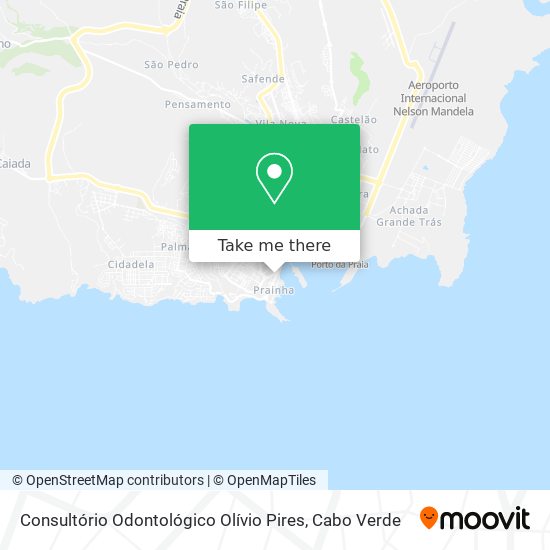 Consultório Odontológico Olívio Pires mapa