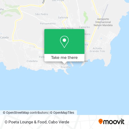 O Poeta Lounge & Food map