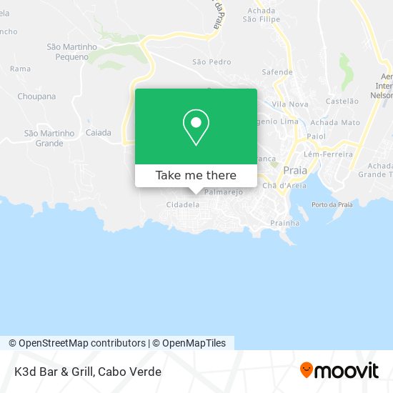 K3d Bar & Grill mapa