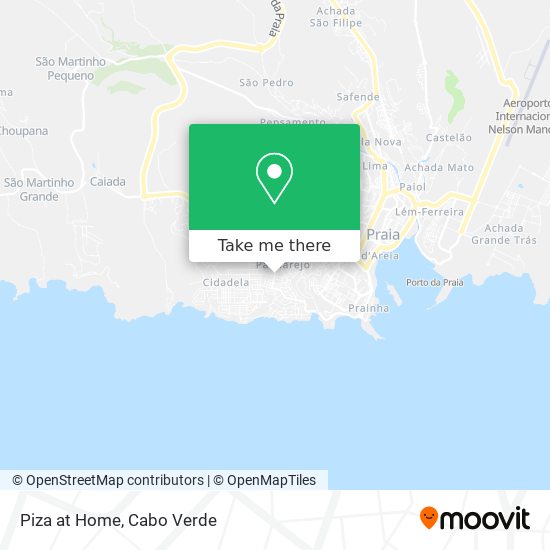 Piza at Home map