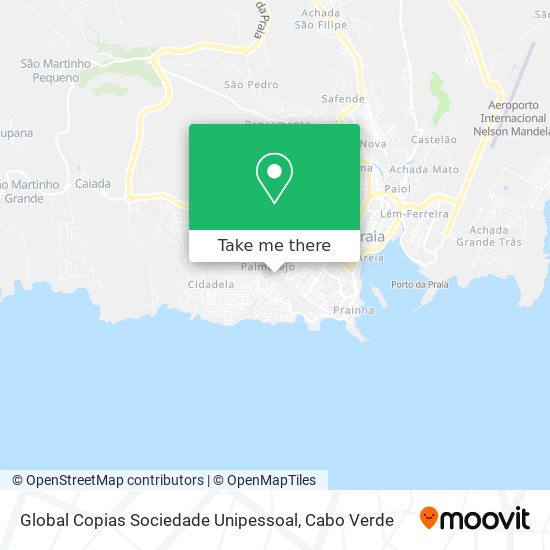 Global Copias Sociedade Unipessoal mapa