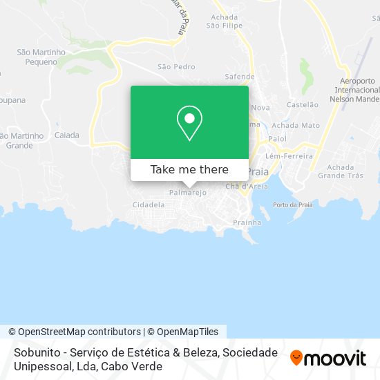 Sobunito - Serviço de Estética & Beleza, Sociedade Unipessoal, Lda map