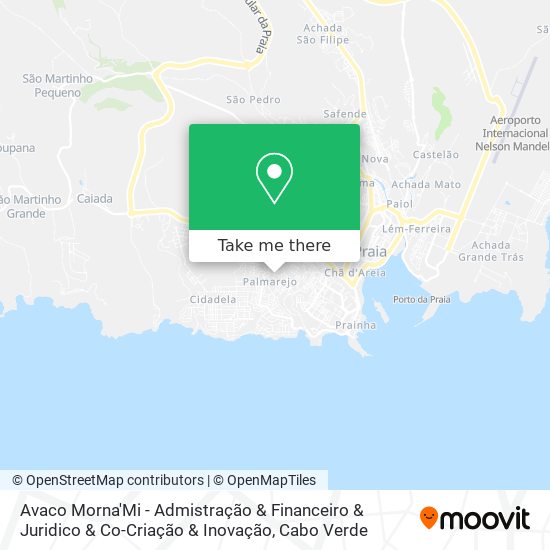 Avaco Morna'Mi - Admistração & Financeiro & Juridico & Co-Criação & Inovação map