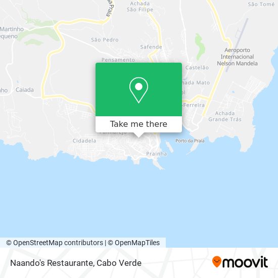 Naando's Restaurante map