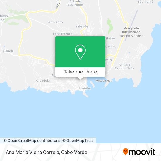 Ana Maria Vieira Correia mapa