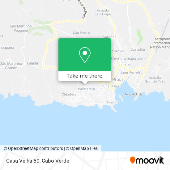 Casa Velha 50 map