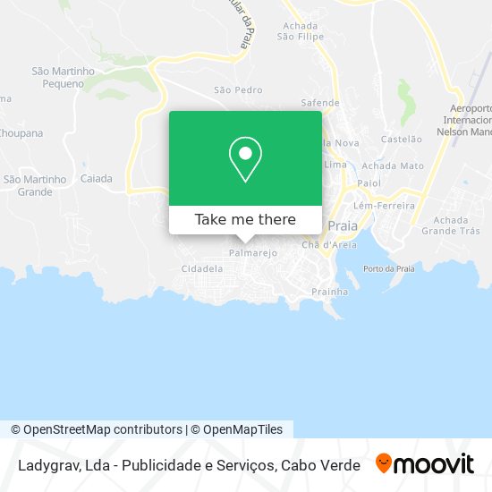 Ladygrav, Lda - Publicidade e Serviços mapa
