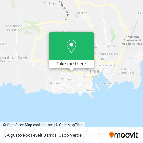 Augusto Roosevelt Barros map