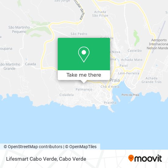 Lifesmart Cabo Verde map