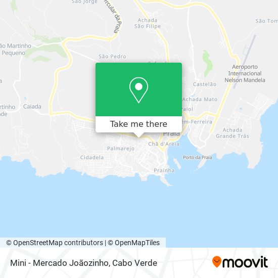 Mini - Mercado Joãozinho mapa