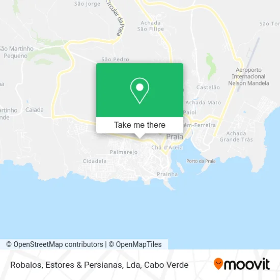 Robalos, Estores & Persianas, Lda map