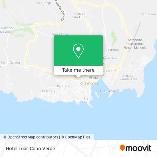 Hotel Luar map