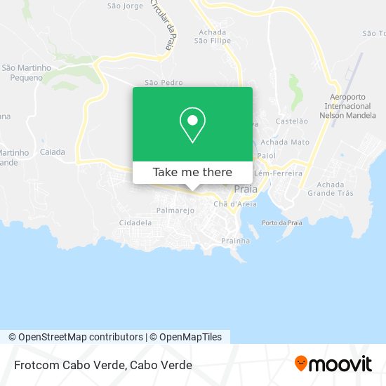 Frotcom Cabo Verde mapa