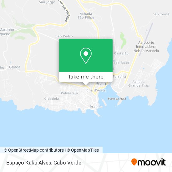 Espaço Kaku Alves mapa