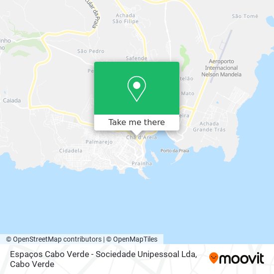 Espaços Cabo Verde - Sociedade Unipessoal Lda mapa